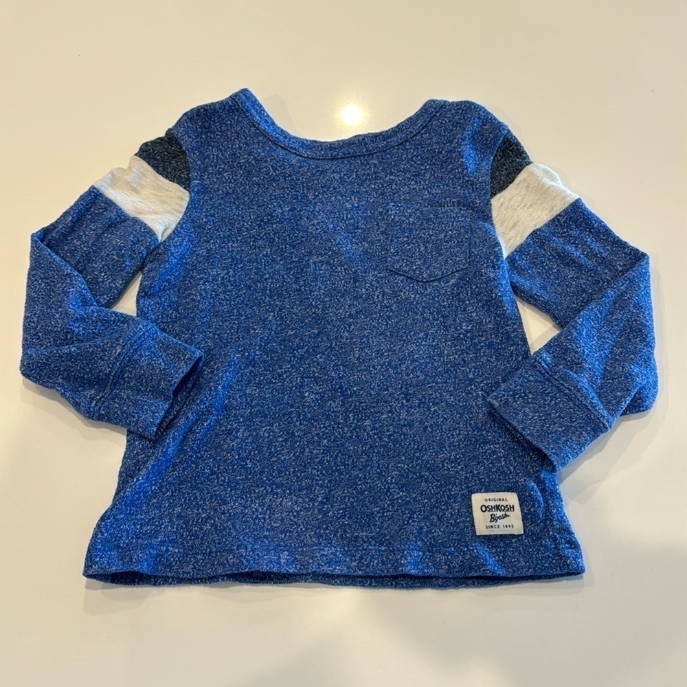 OshKosh BGosh Blue Color Block Shirt